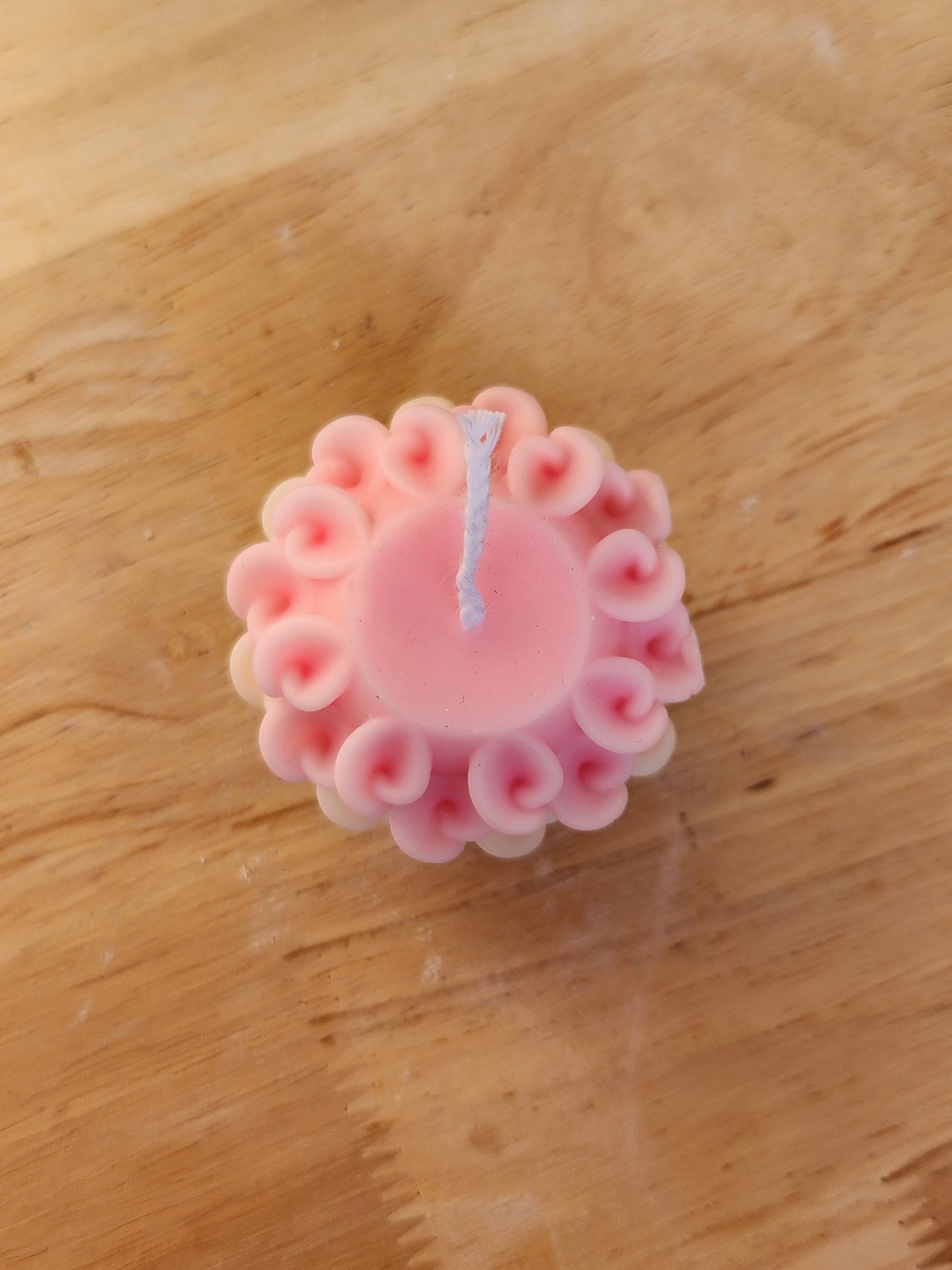 Morning glory candle