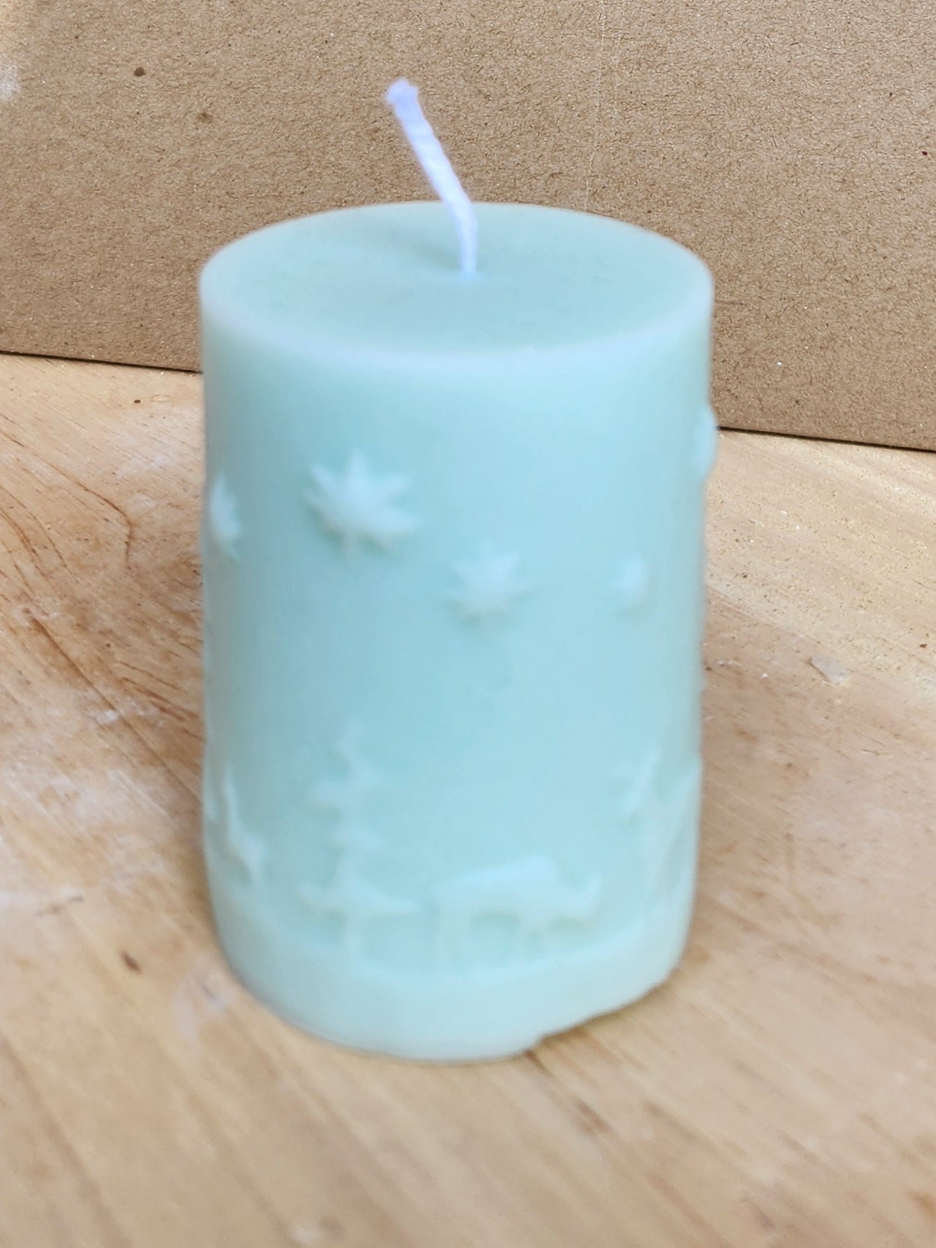 Enchanted Christmas Forest Pillar