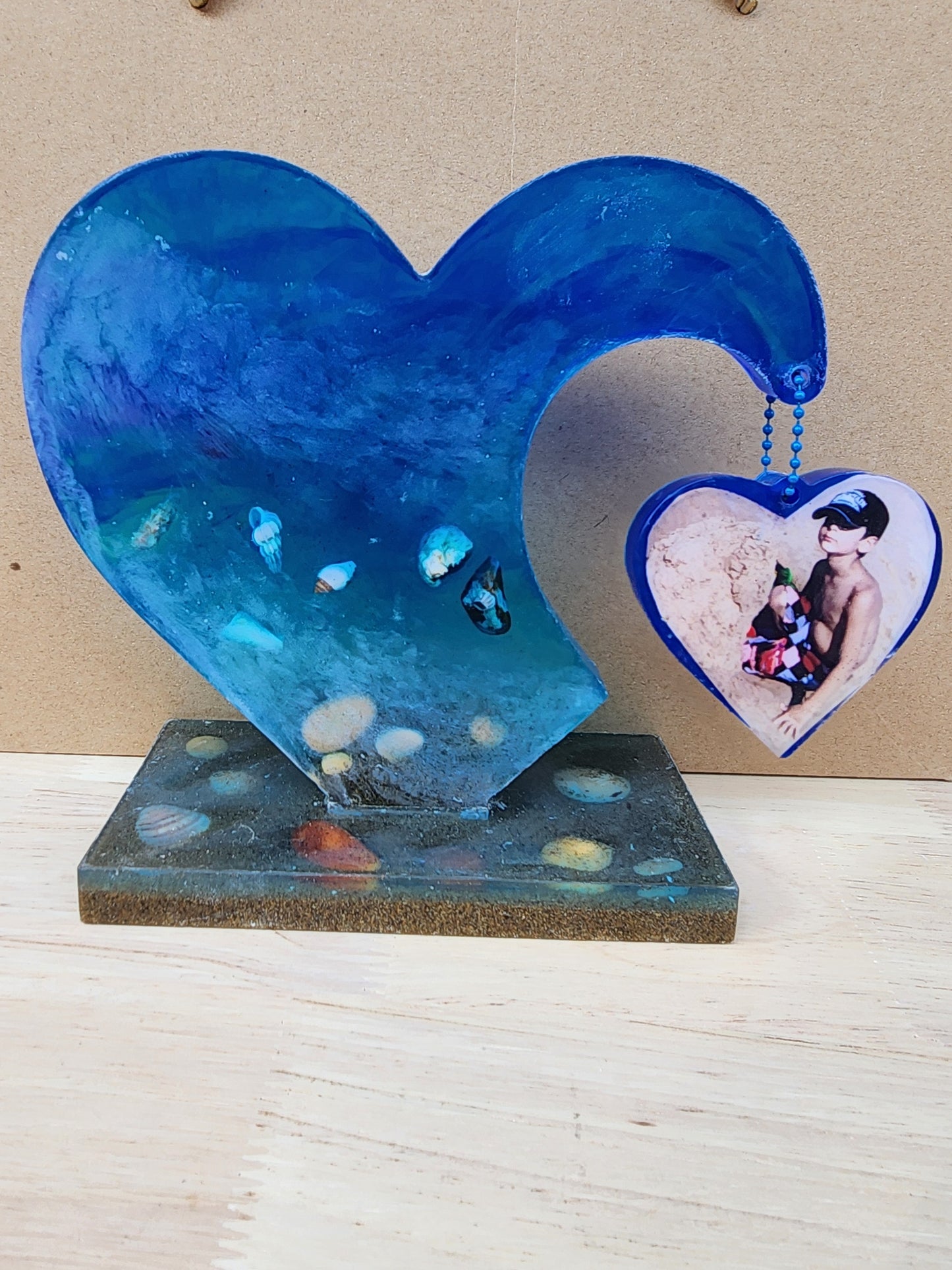 Ocean Heart keepsake