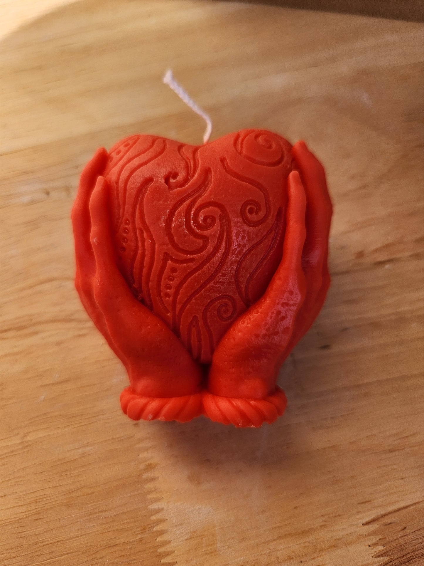 Heart Candle Large