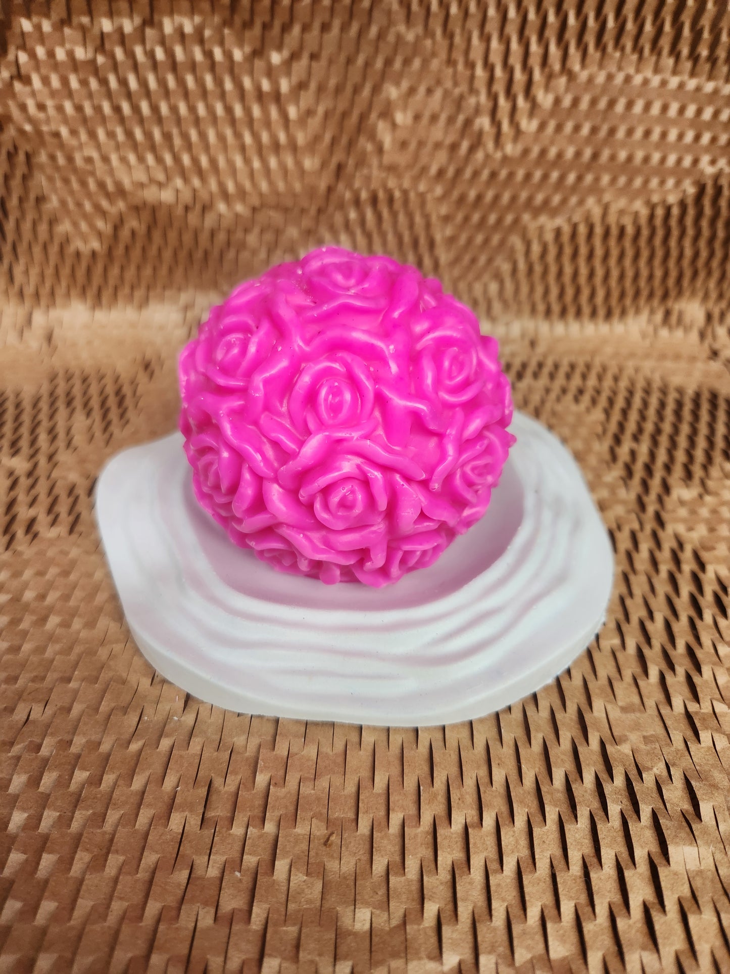 Circular bouquet Candle