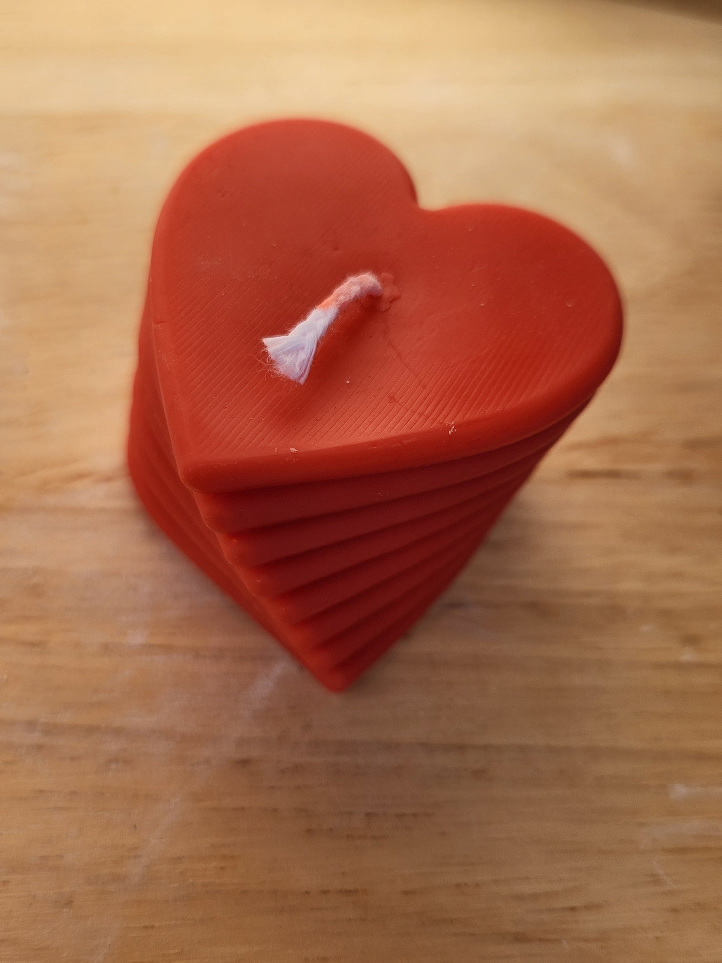 Heart Candle Large