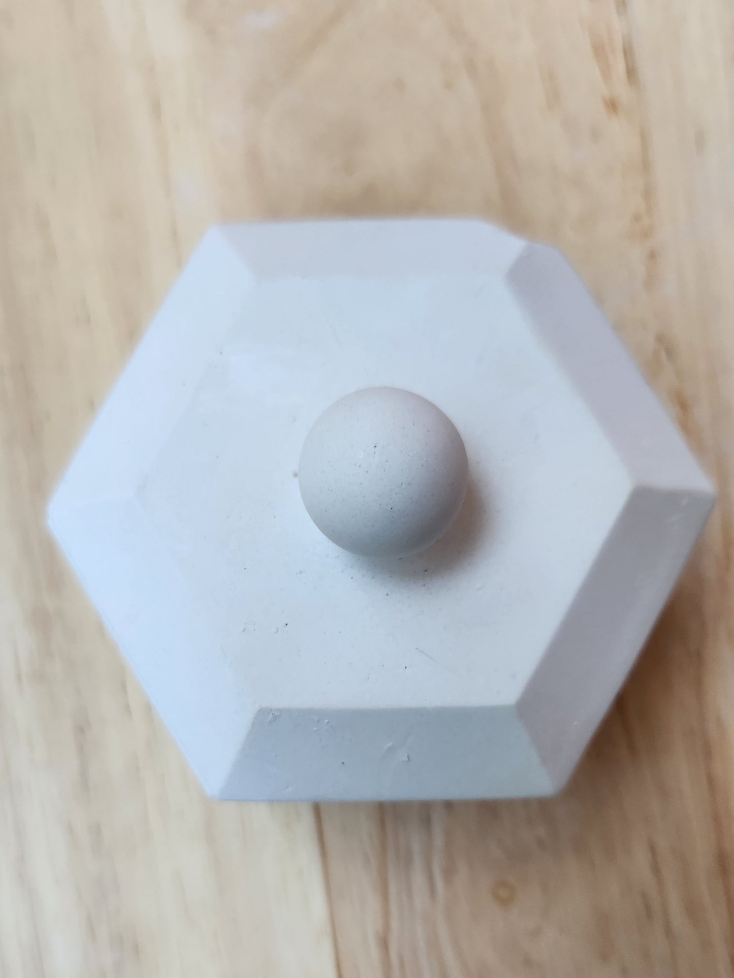 Storage Hexagonal Jar
