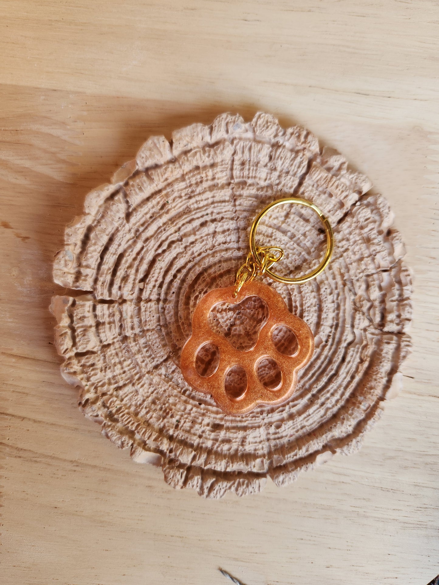 Paw keychains