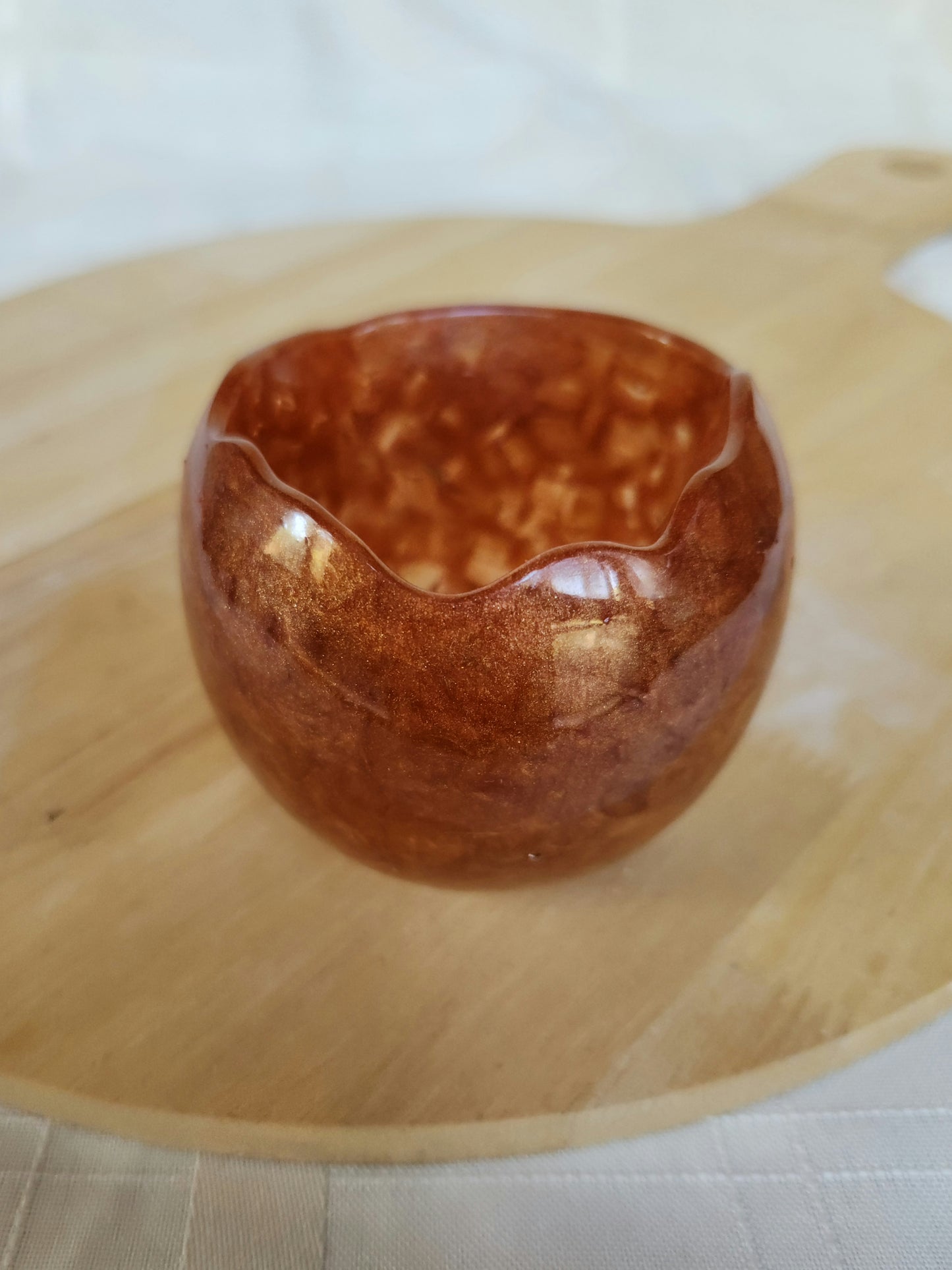 Crystal Resin Bowl