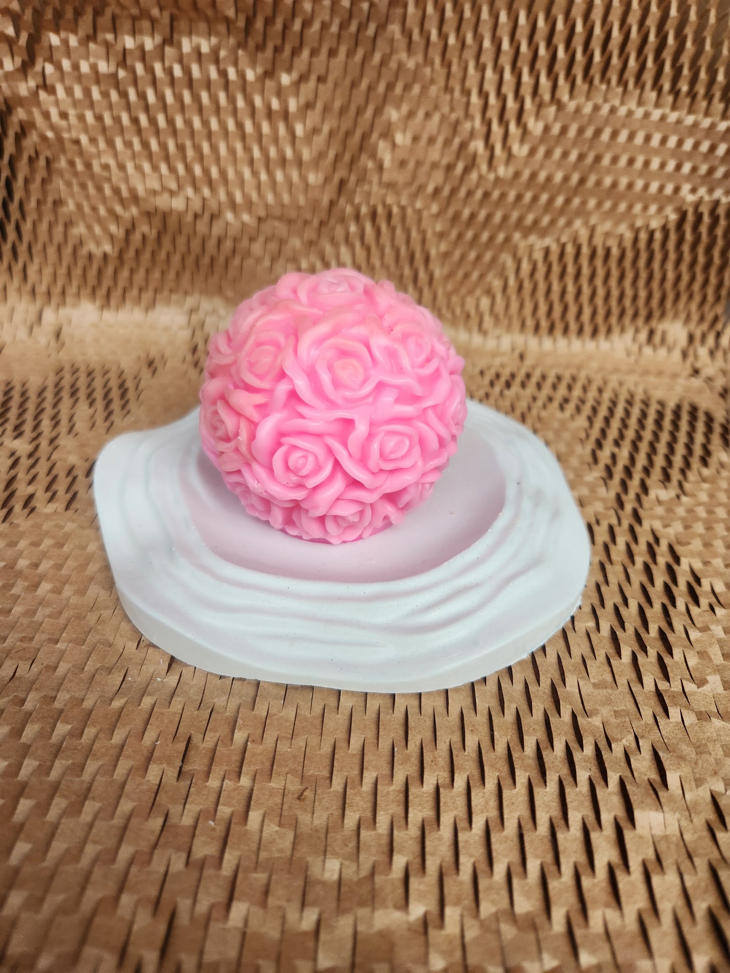Circular bouquet Candle