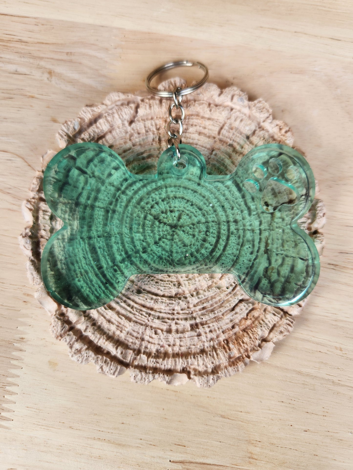 Bone keychains
