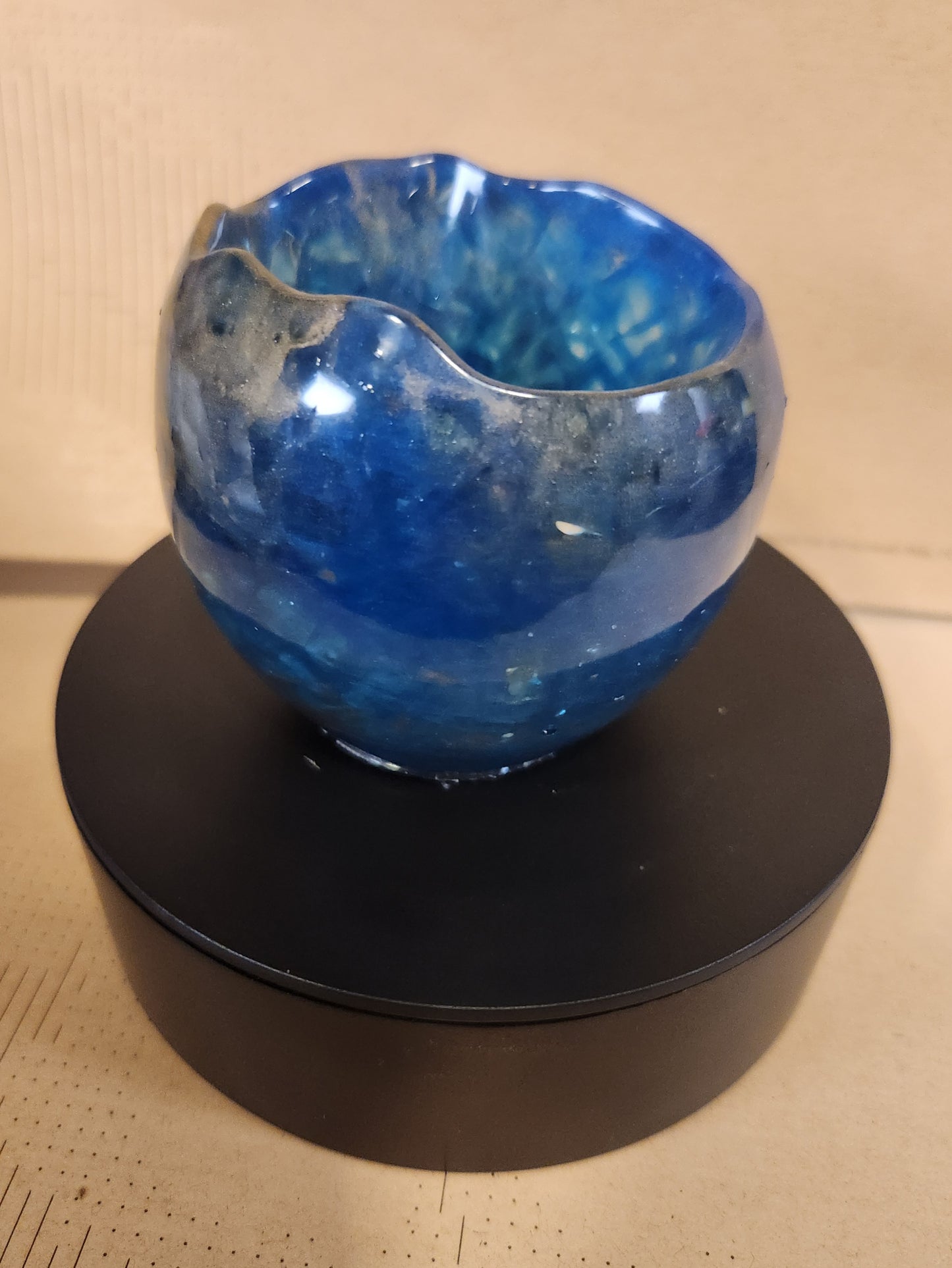 Crystal Resin Bowl