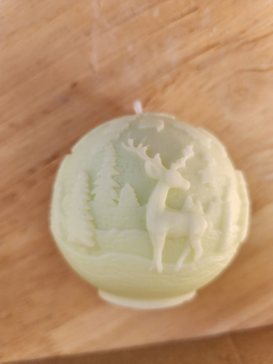Enchanted Christmas Forest Sphere