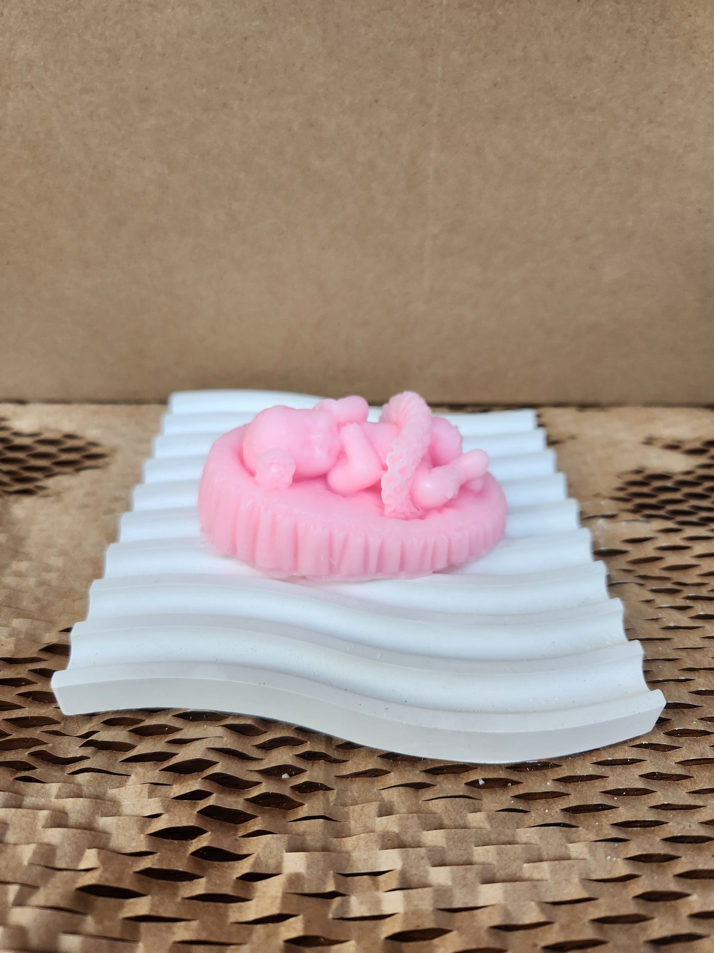Sleeping Baby Candle