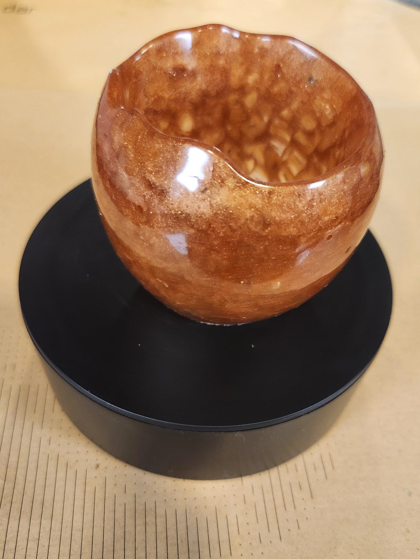 Crystal Resin Bowl