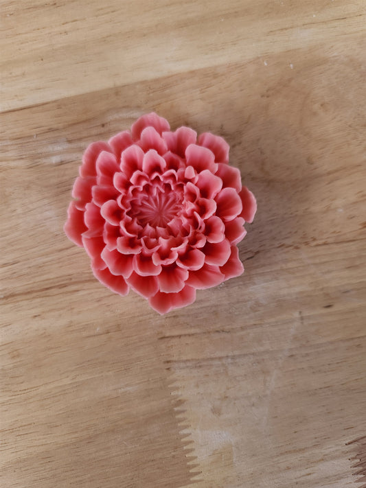 Dahlia Flower Candle