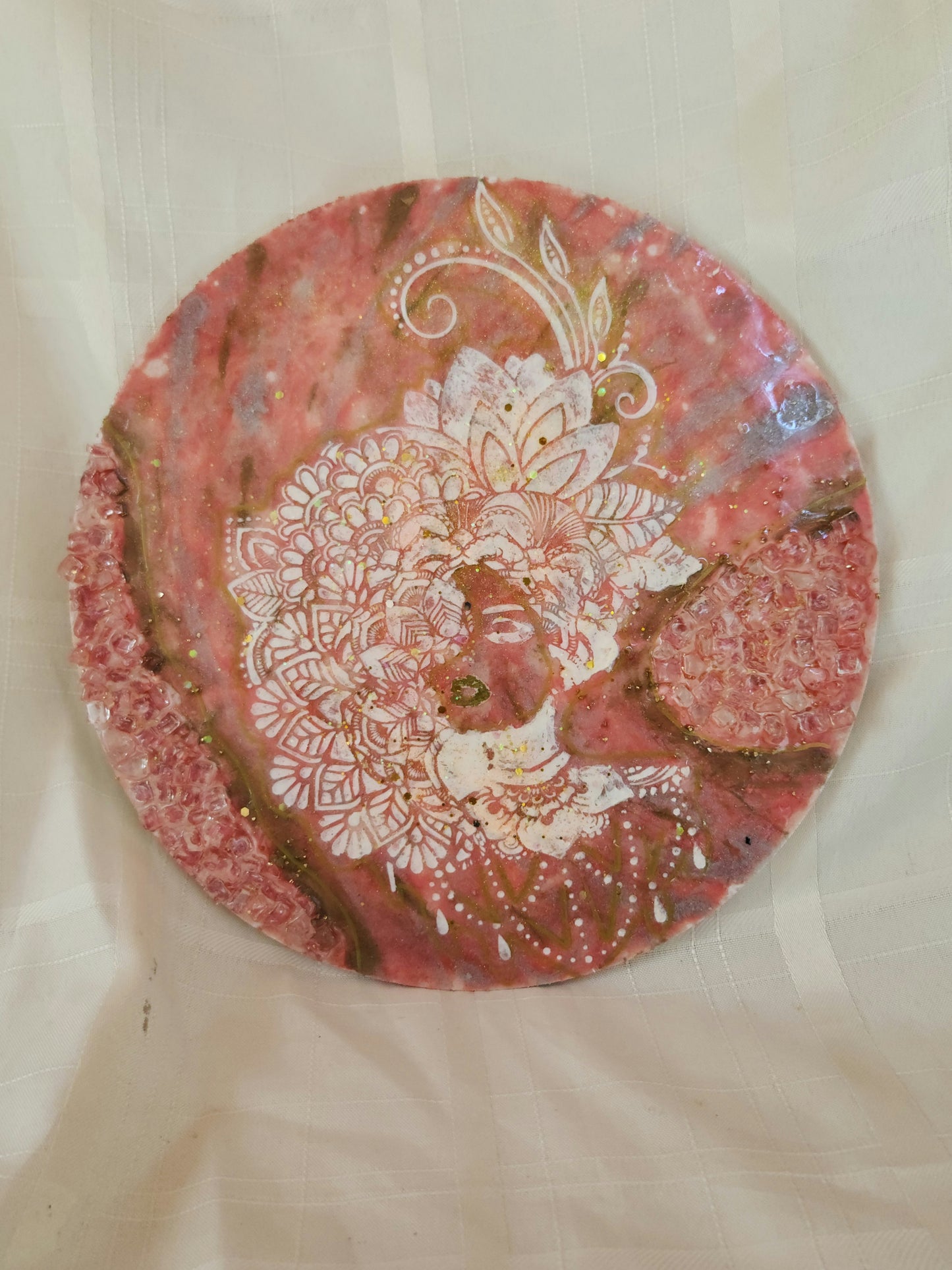 Customized resin frame/ clock with stencil