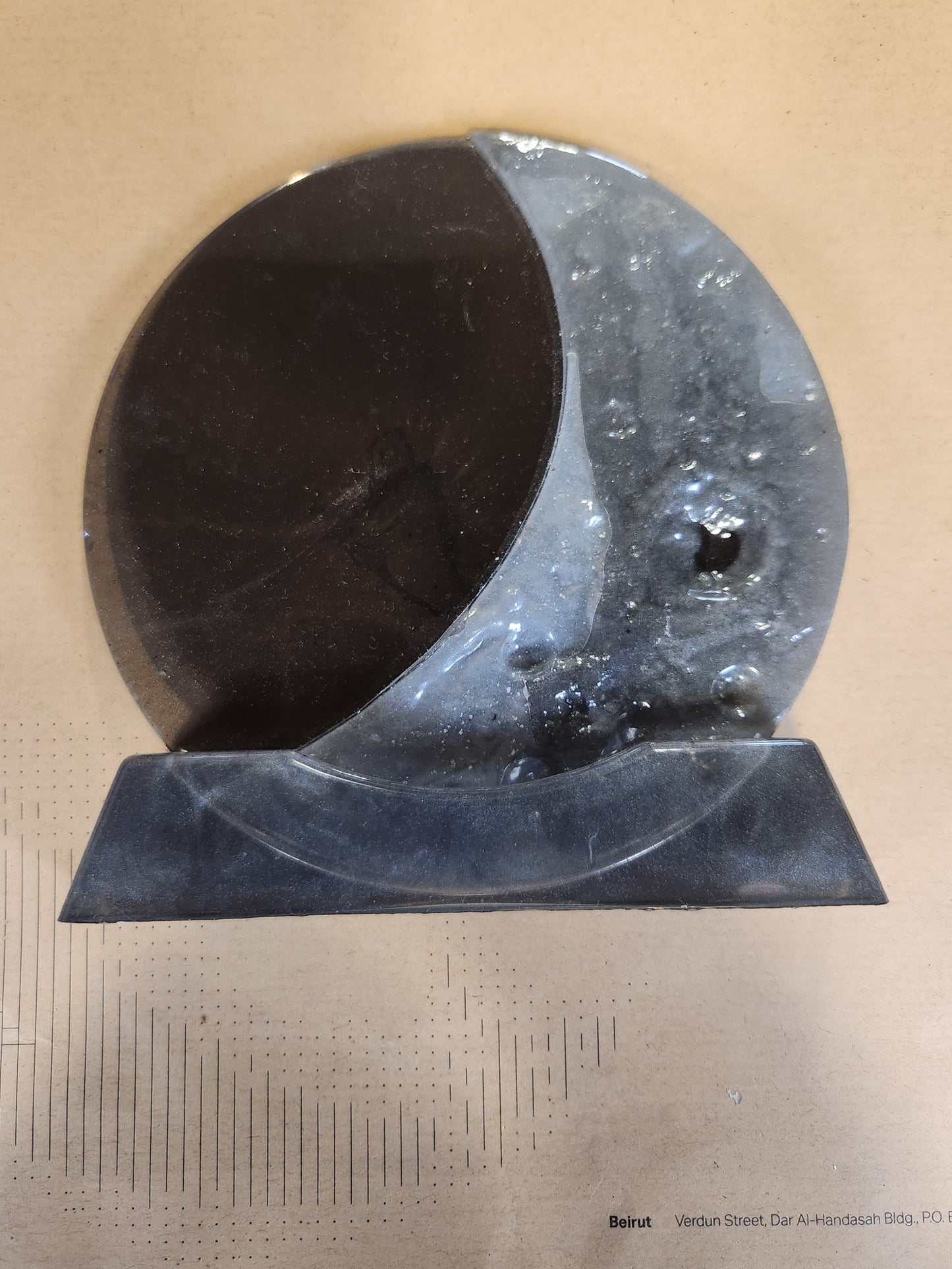Moon-shape Photo Frame keepsake