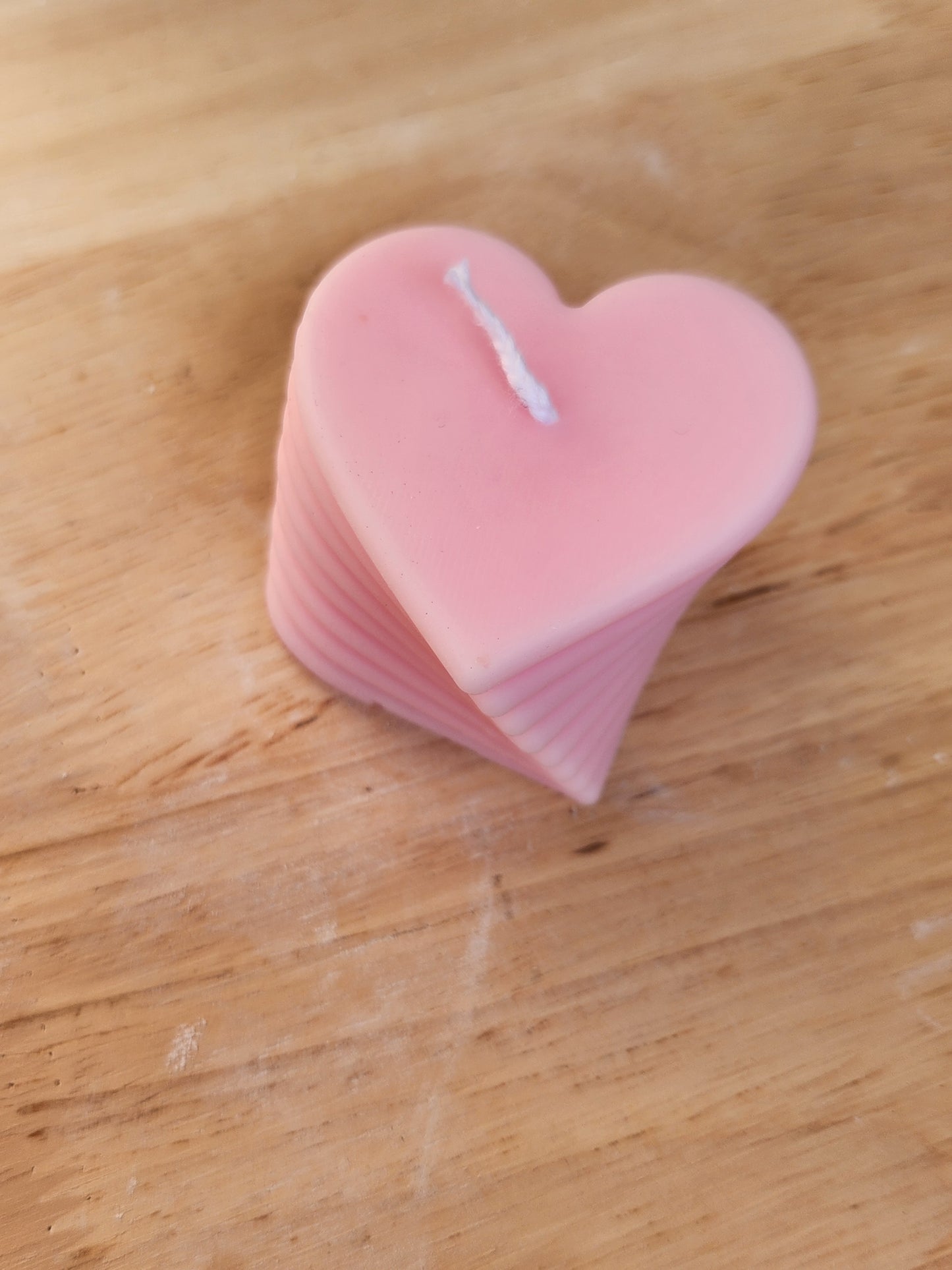 Heart Candle Large